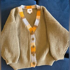 7 AM Enfant Chunky Cardigan 2-3T